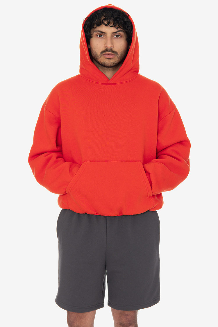 Double Layer Alpine Hoodie Bright Orange